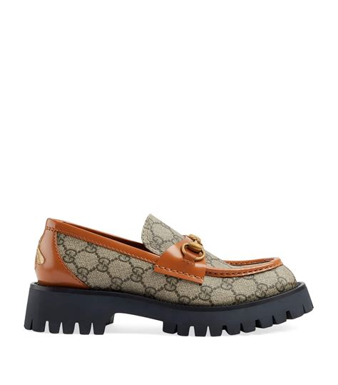 cognac gucci loafers|Gucci Loafers for Women .